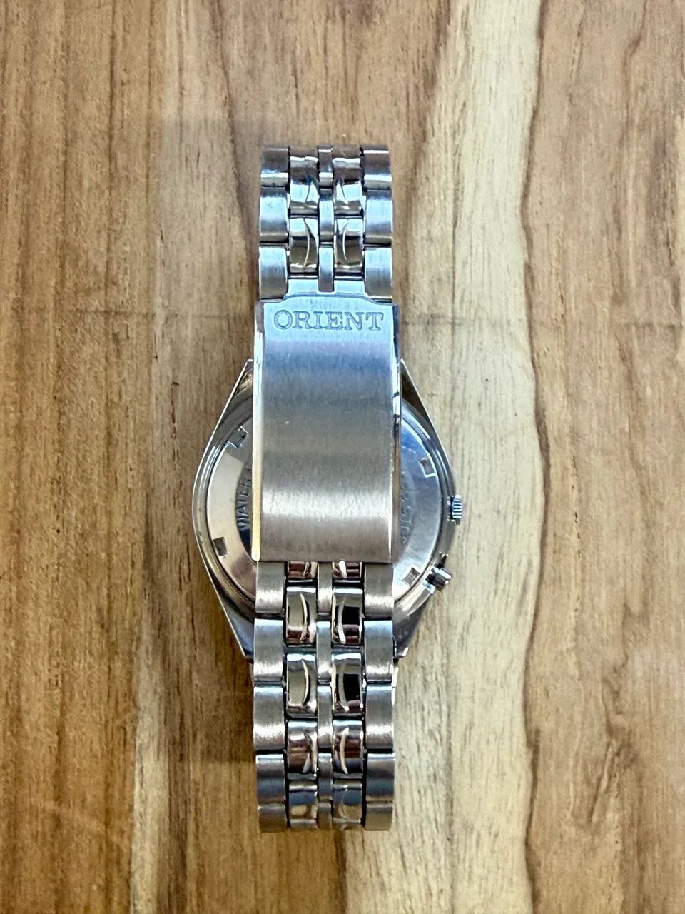 Relógio Orient Green Linen Dial - 1970 - Foto 4