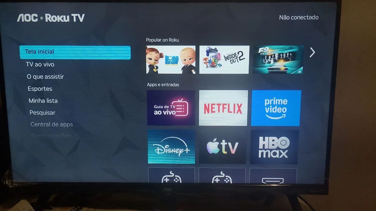 Smartv 32 polegadas com apenas 5 meses de uso, funcionando perfeitamente  - Foto 2