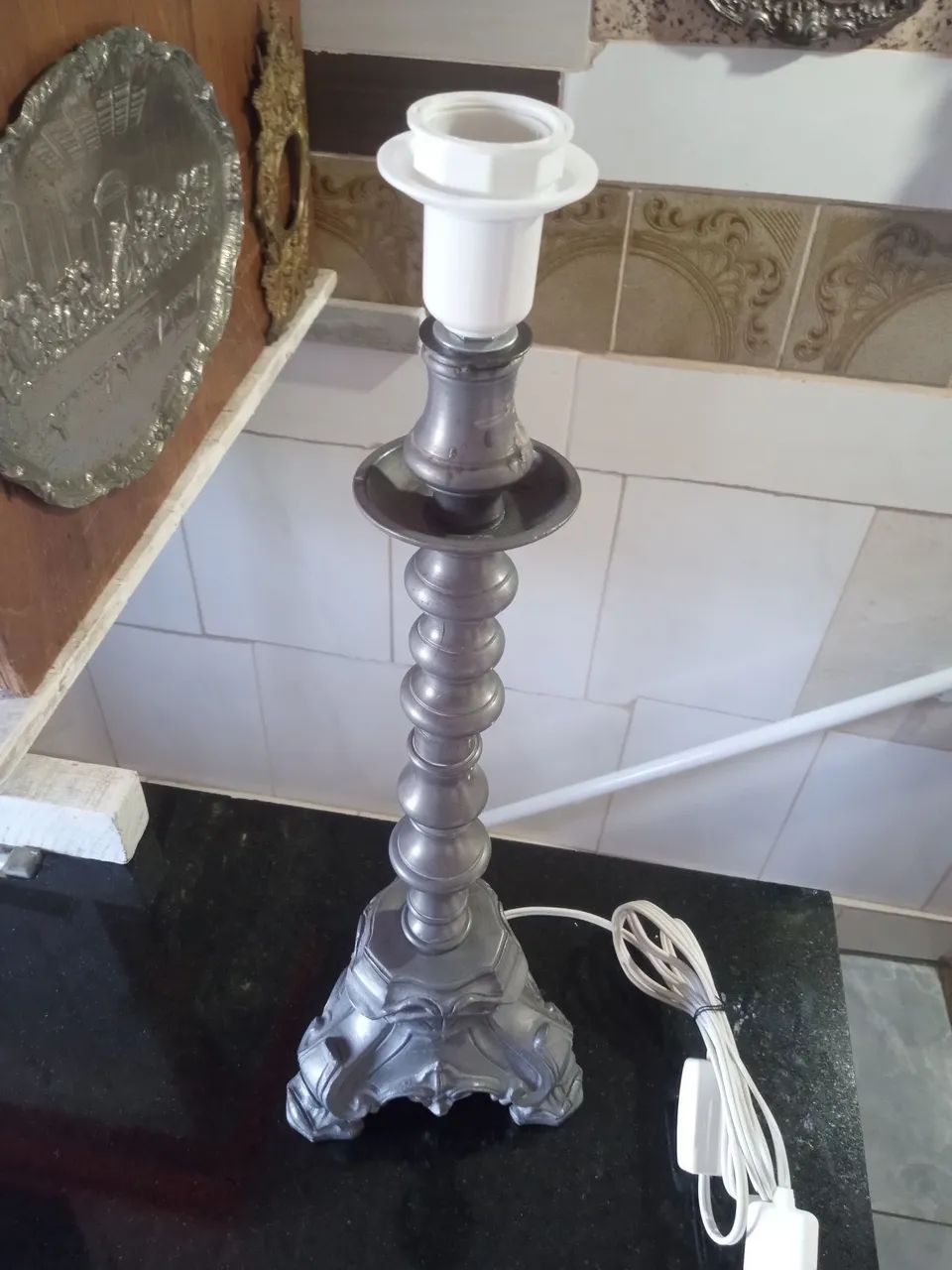 Abajur de metal  - Foto 4