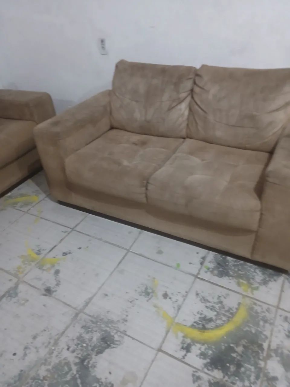Sofas 3 e 2 lugares. Semi novo.R$ 780,00 - Foto 5
