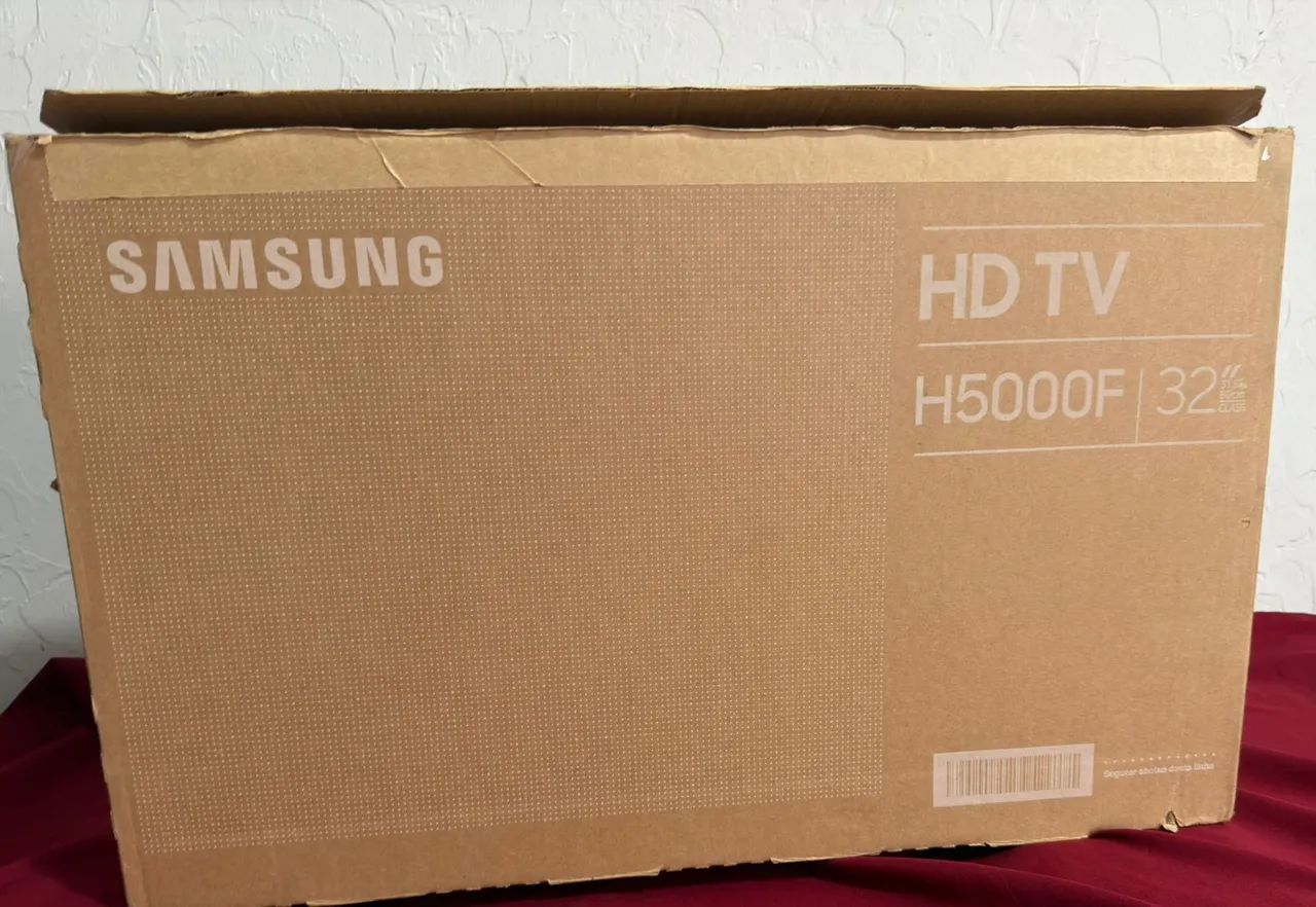 Smart tv samsung 32 polegadas na caixa completa