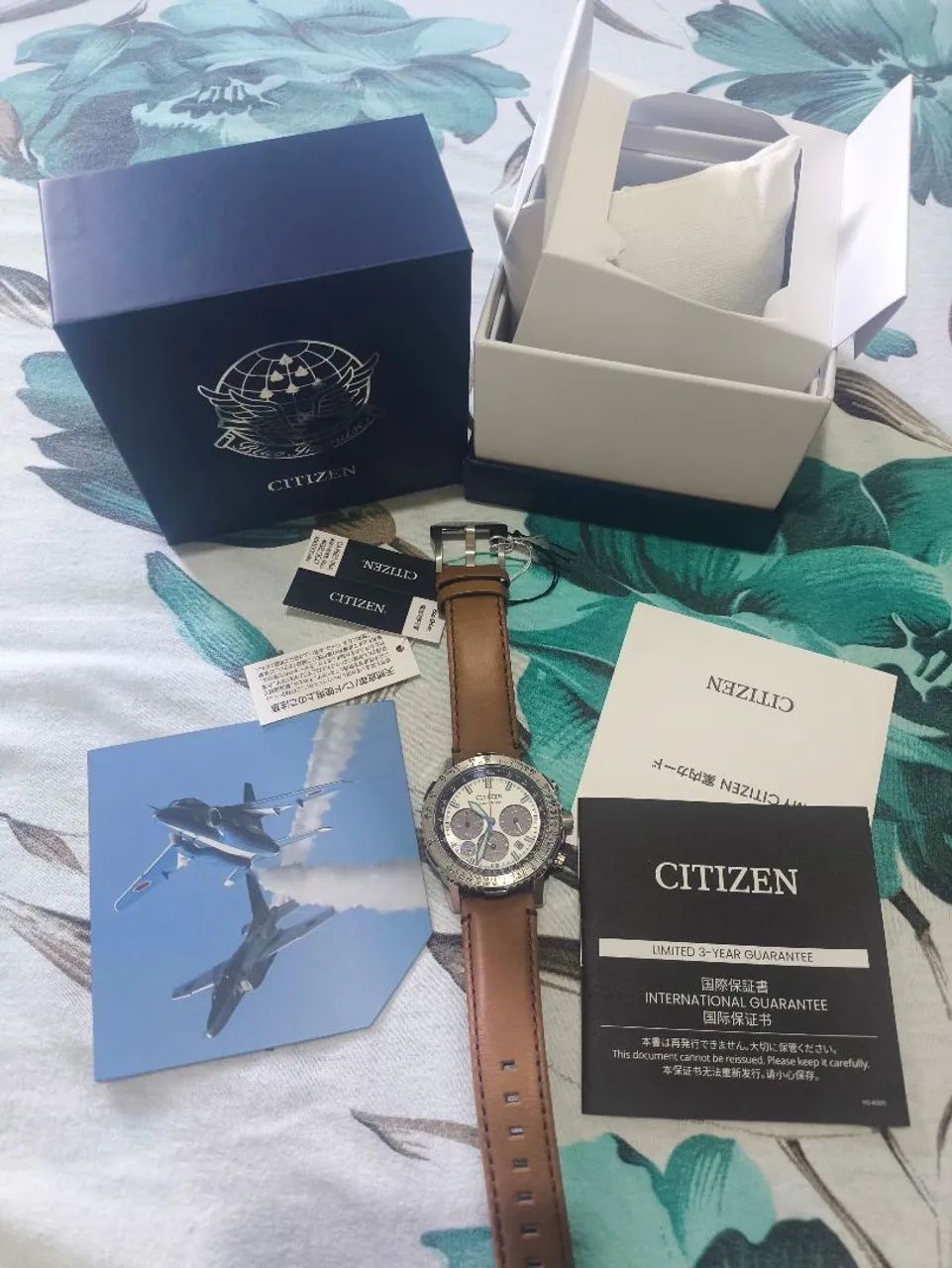 Relógio Citizen Navihawk edição limitada blue impulse  - Foto 3