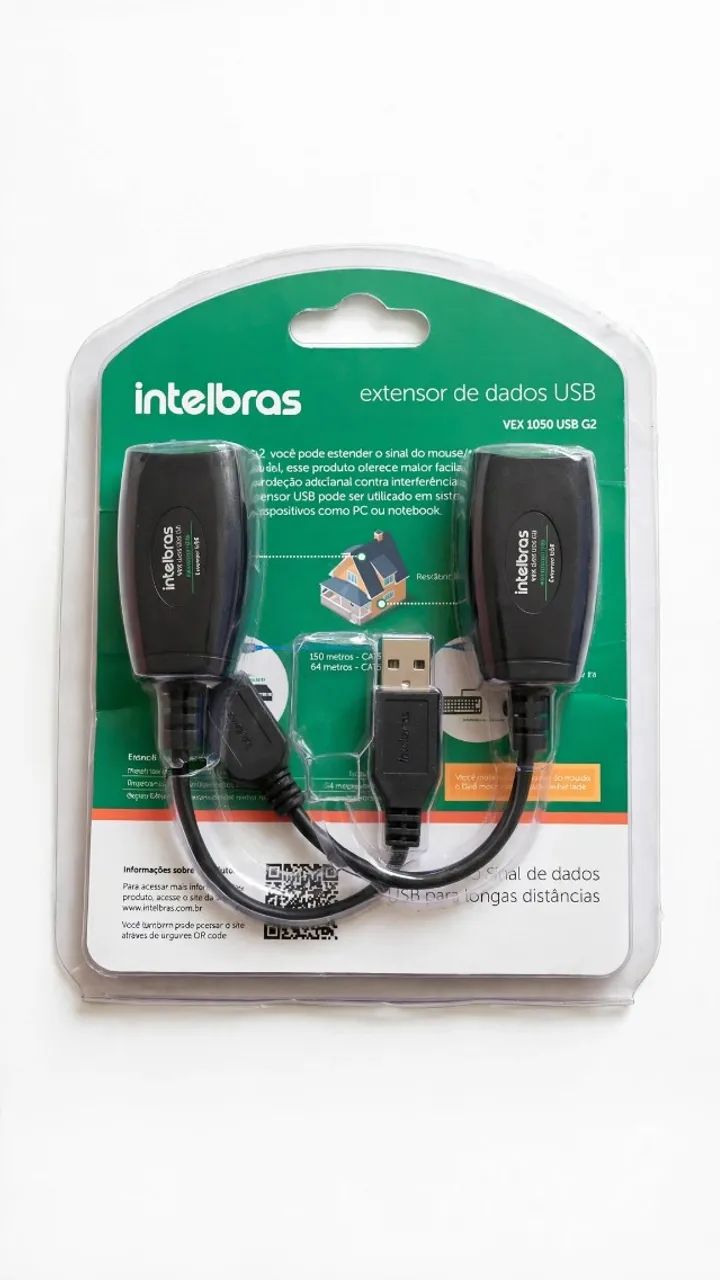 Extensor de Dados USB Intelbras VEX 1050 USB G2