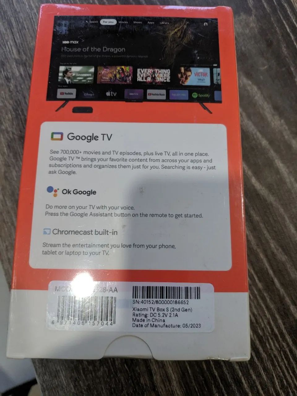 xiaomi mi TV Box S 2nd Gen 4k lacrado  - Foto 2