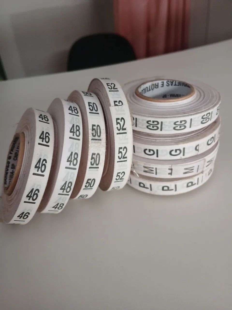 Etiquetas para roupas 
