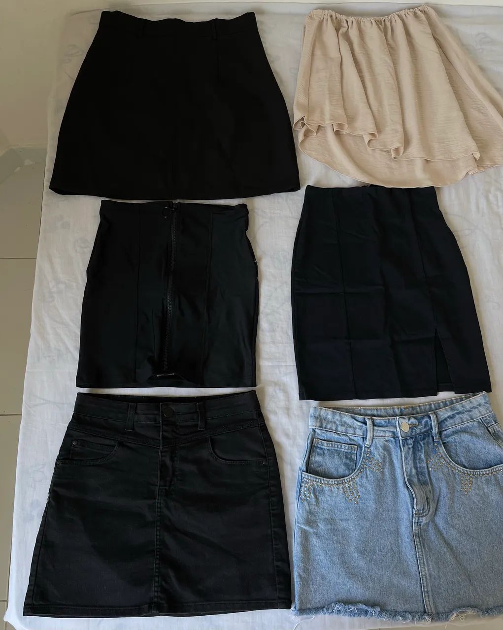 6 saias femininas variadas - Foto 4