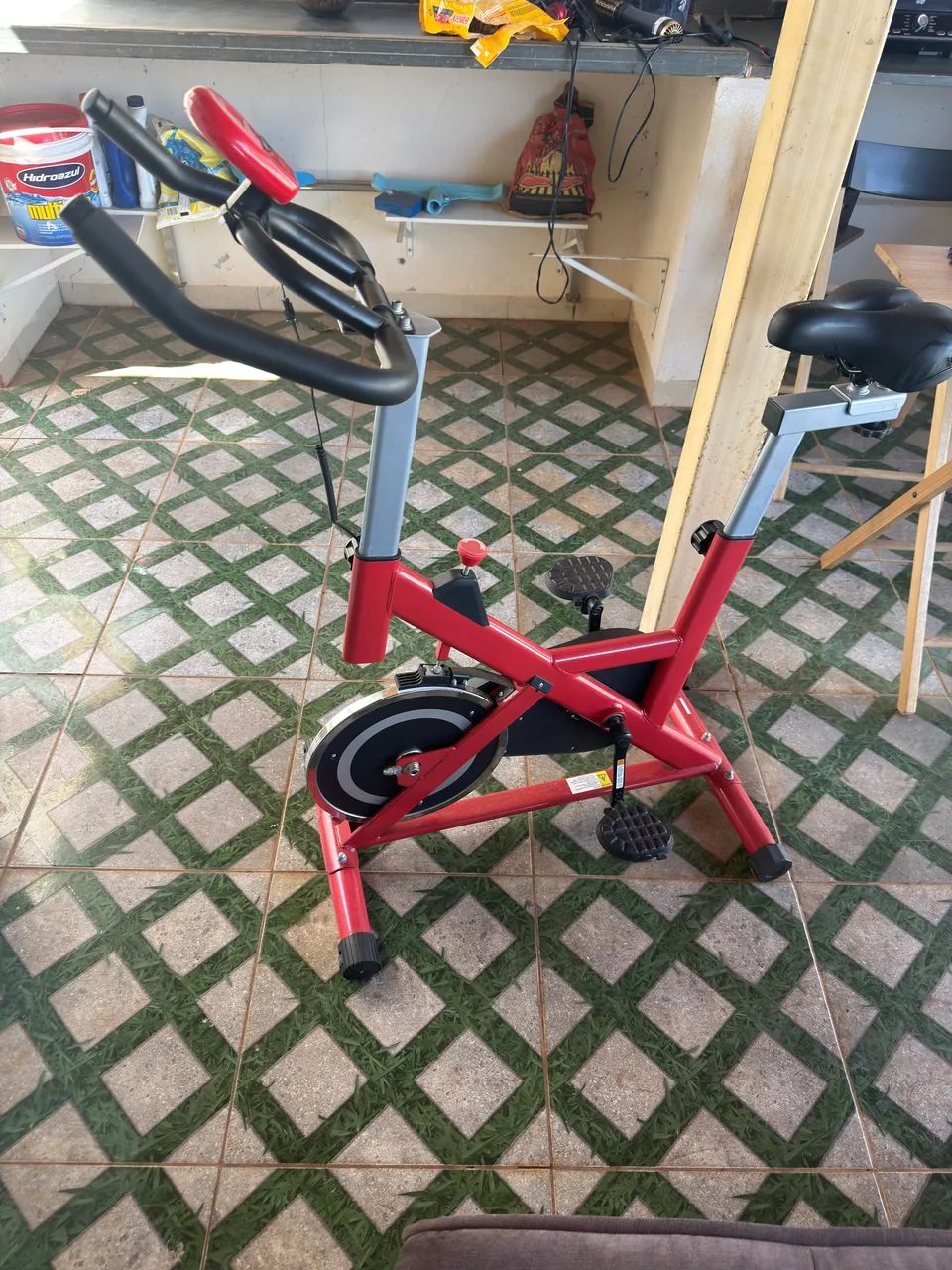 Bicicleta Ergométrica Urbanfit Pro Para Spinning Inércia 7kg - Foto 2