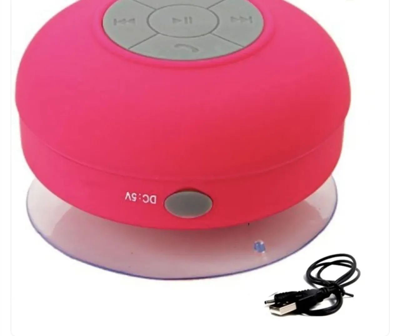 Caixinha de som portátil Bluetooth com 5 wats de potência,  a prova d água