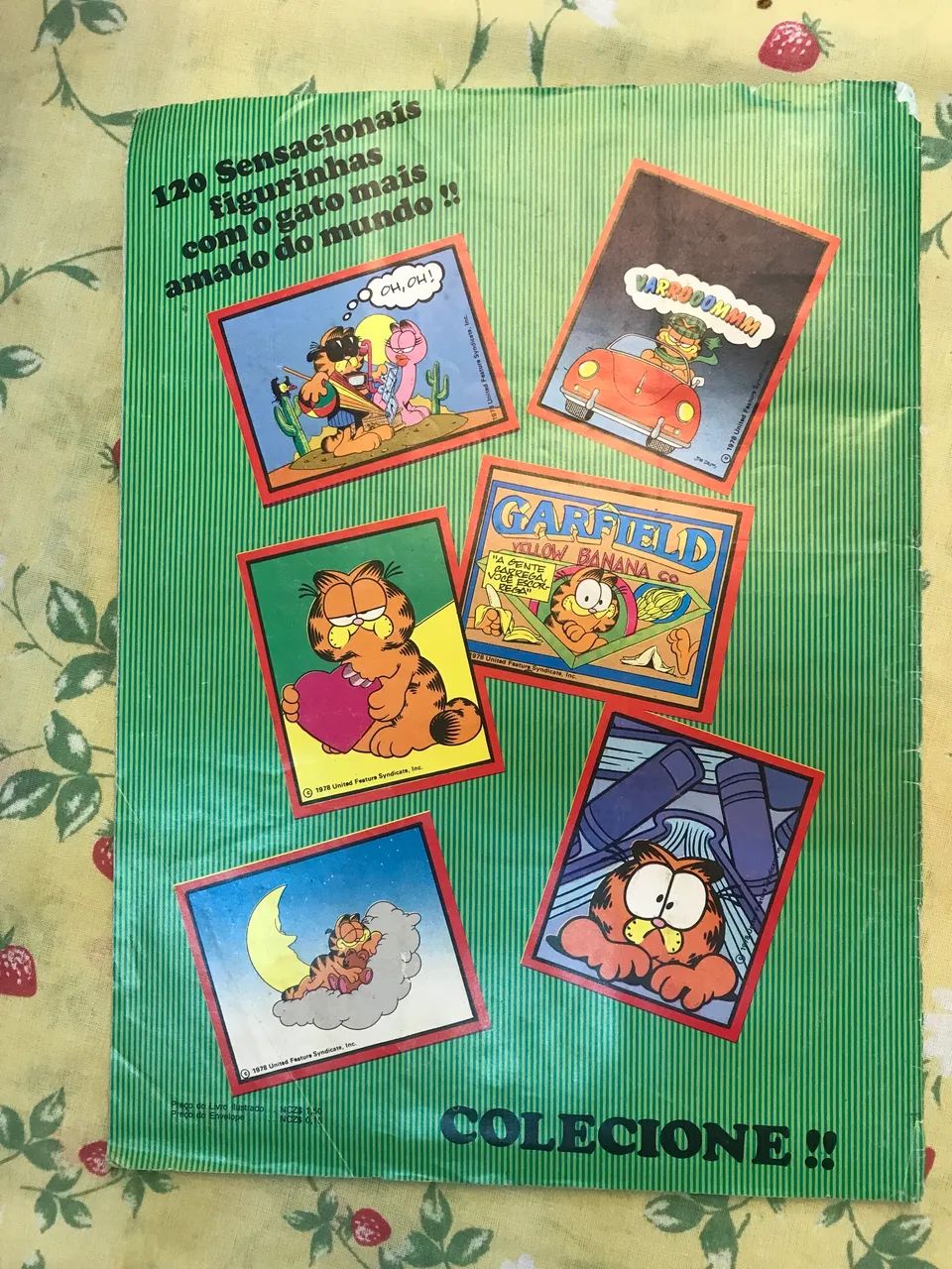 Álbum de Figurinhas Festival Garfield Cedibra - Livros e revistas