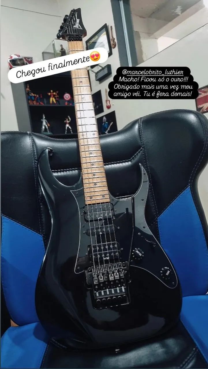 Ibanez RG550 1990年製 Guitarra Ibanez RG550 made in JAPAN 1991 - Instrumentos musicais