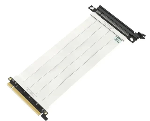 Cabo Adaptador Riser Extensor Flexível Pci-e 4.0 X16 20cm - Foto 2