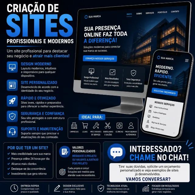 CRIAÇÃO DE SITES