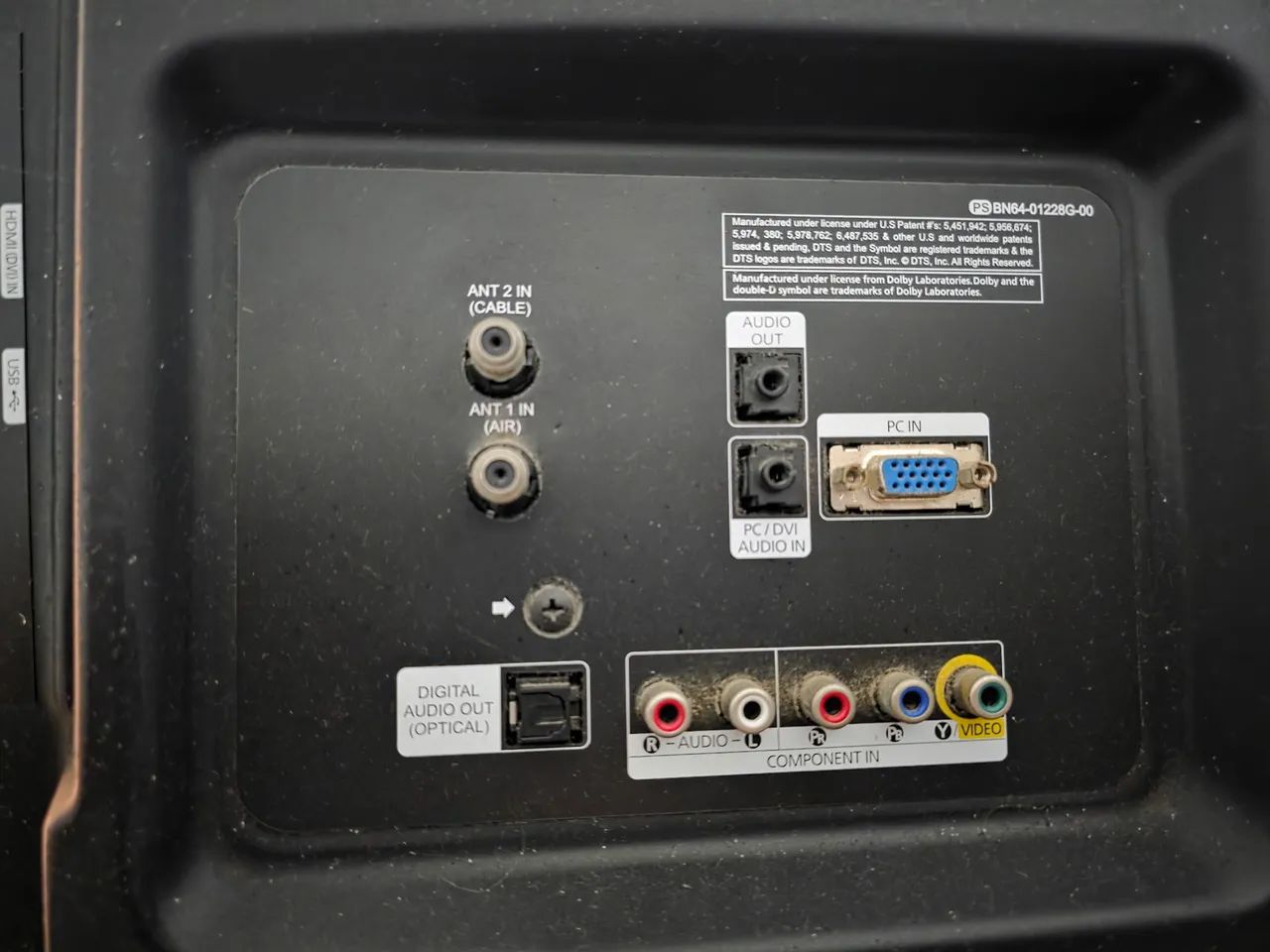 TV Samsung 32? LCD com Controle, HDMI e USB + Base Original - Foto 4