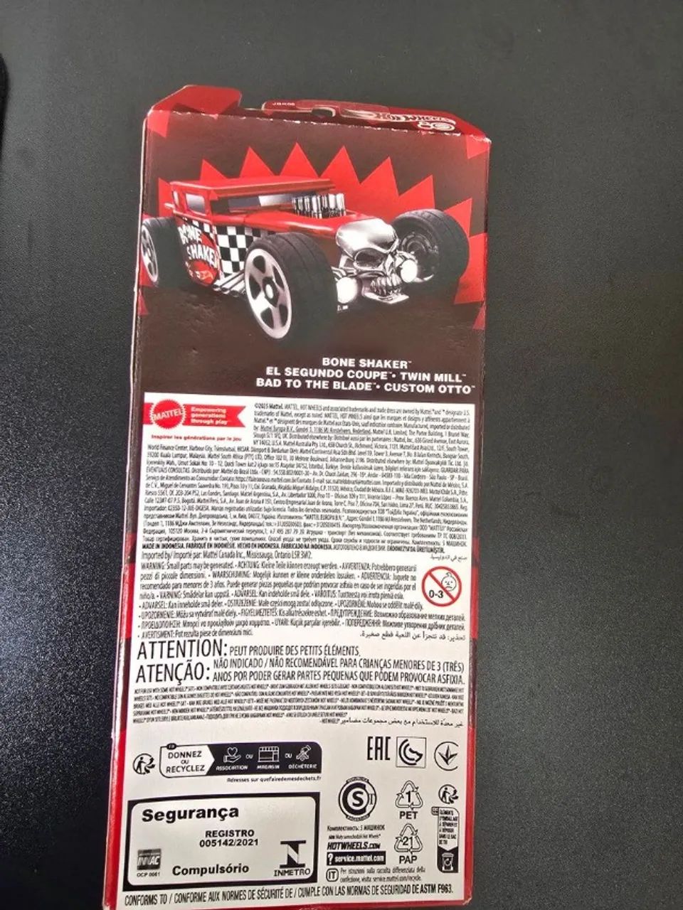 hot wheels 5 pack 80 anos miniaturas de coleção - Foto 2