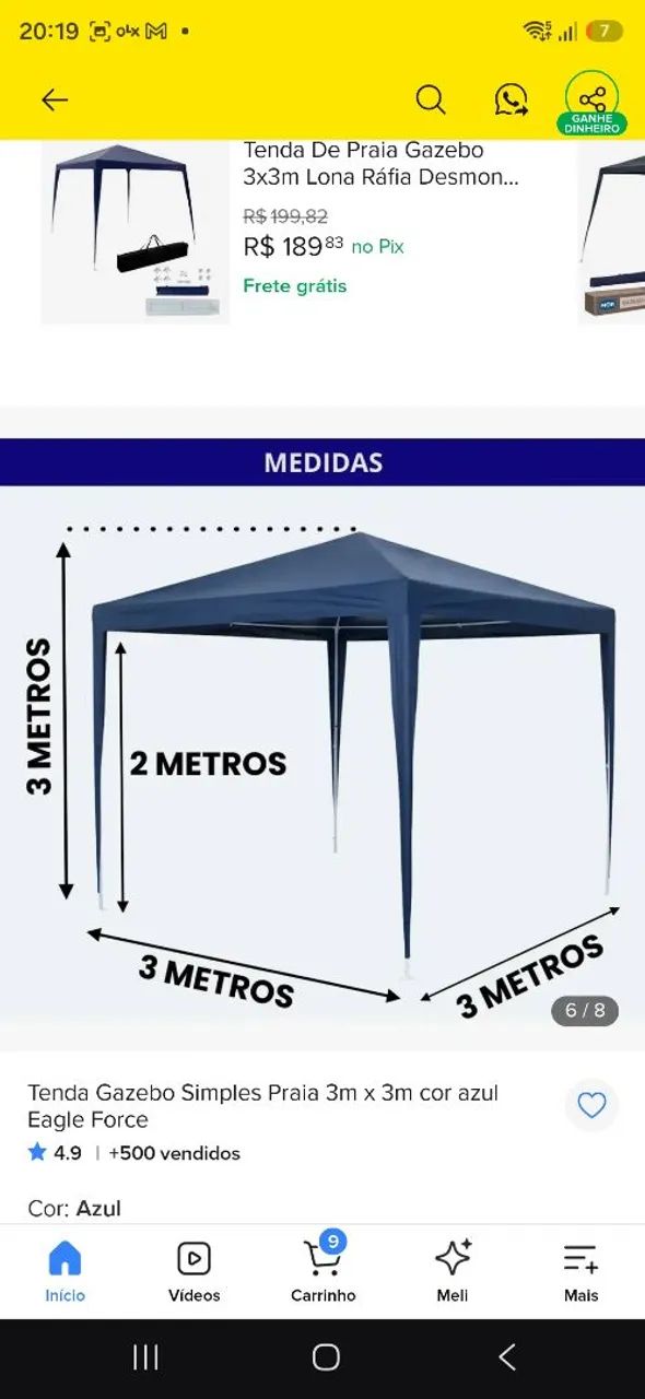 Gazebo 3x3 - Foto 5