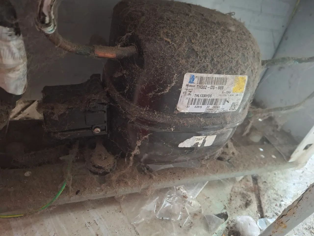 Motor de geladeira em bom estado ! - Foto 2