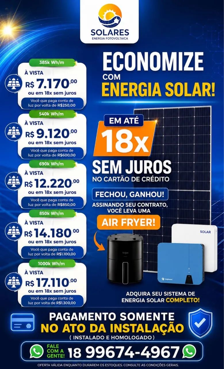 Solares Energia solar 