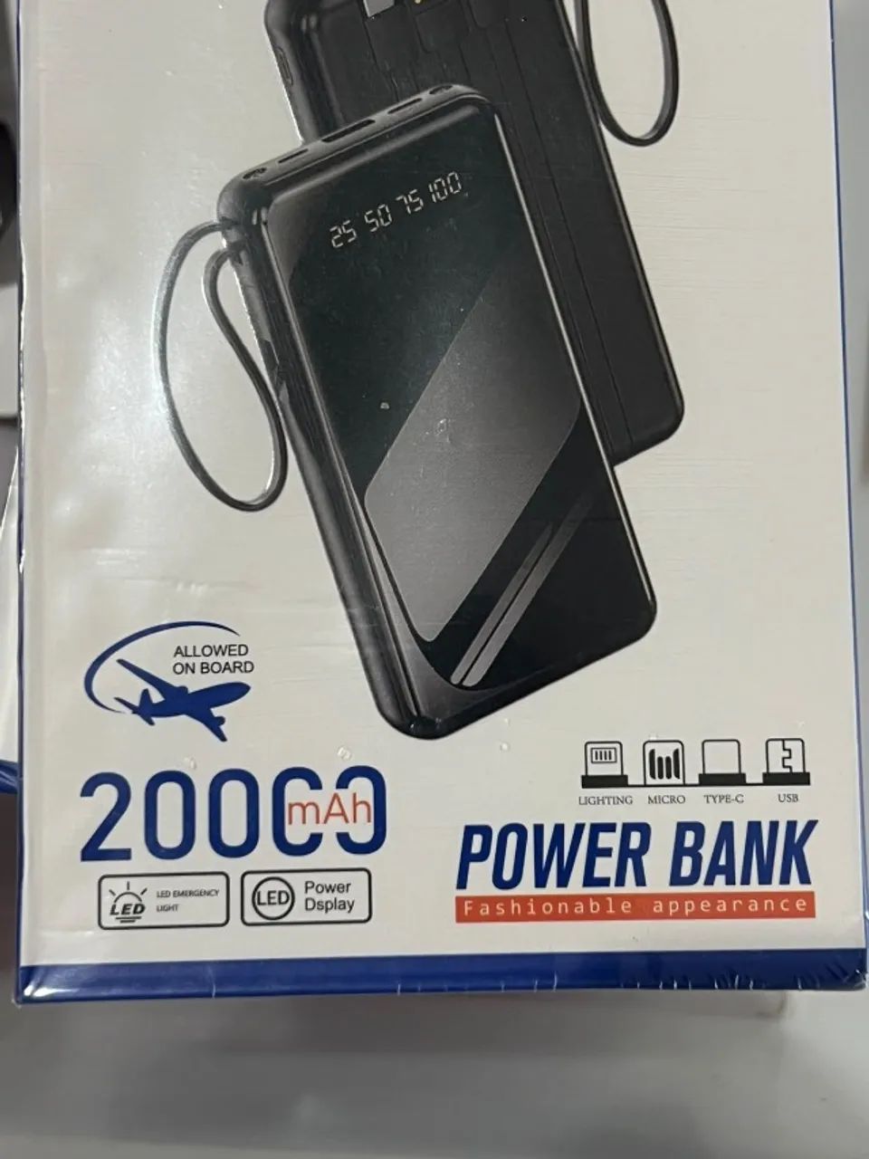 POWER BANK 20000 MAH TURBO ANDROID IPHONE - Foto 4