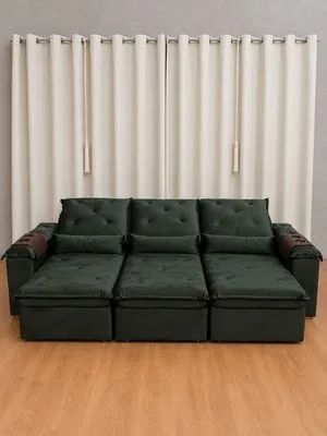 Lindo sofá retrátil em promoção!! - Foto 3