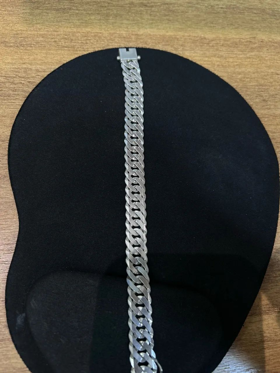 Pulseira 13 mm prata 925