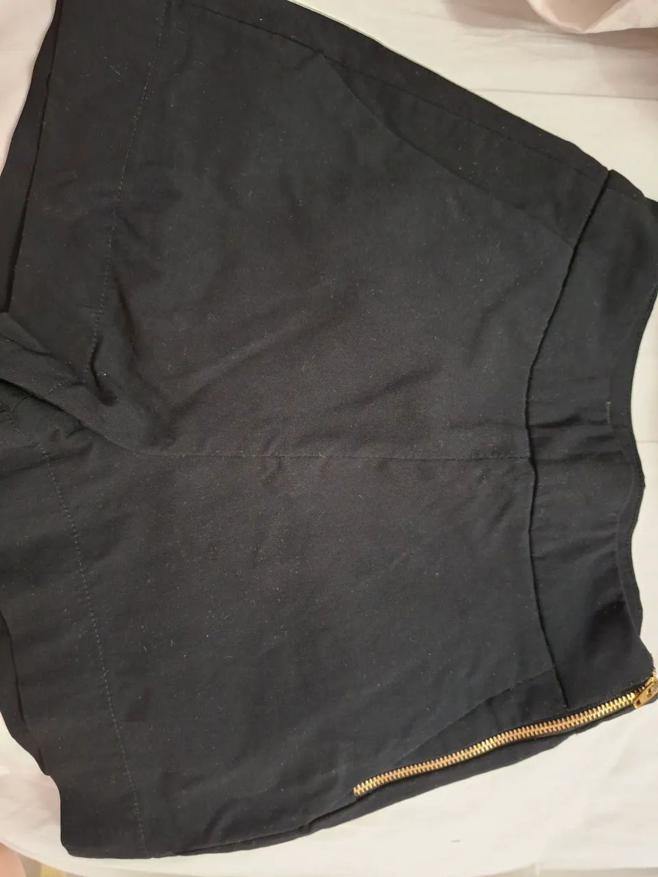 Shorts em bengaline verde e preto - Foto 4