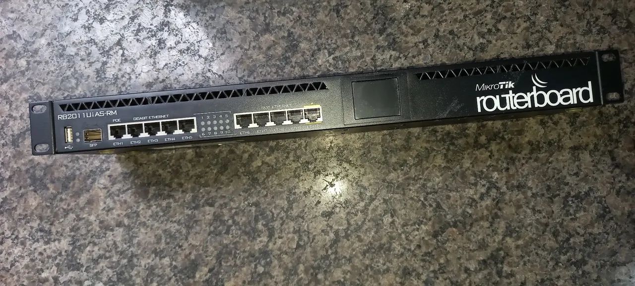 Roteador Mikrotik RB2011UiAS-RM Routerboard - Foto 2