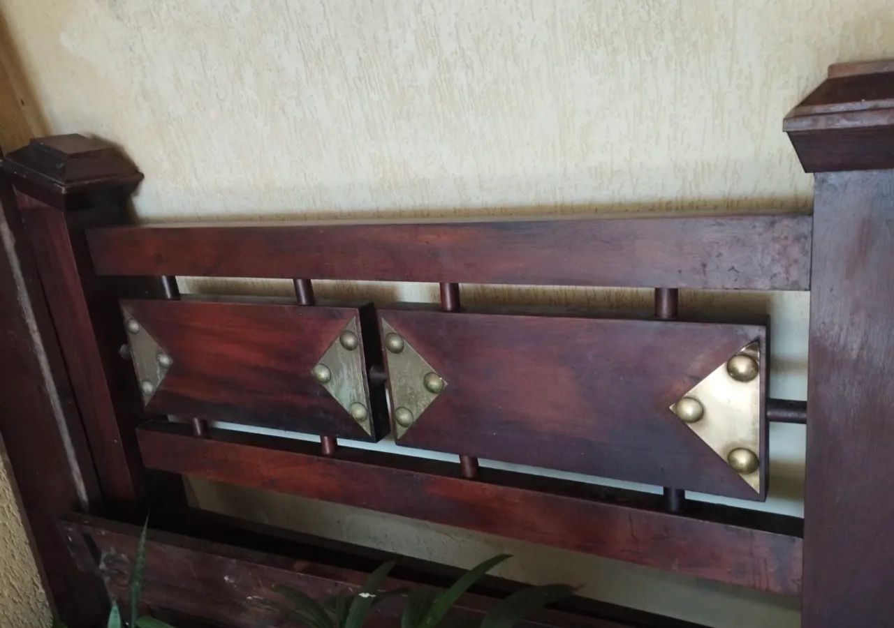 Cama casal madeira maciça  - Foto 4