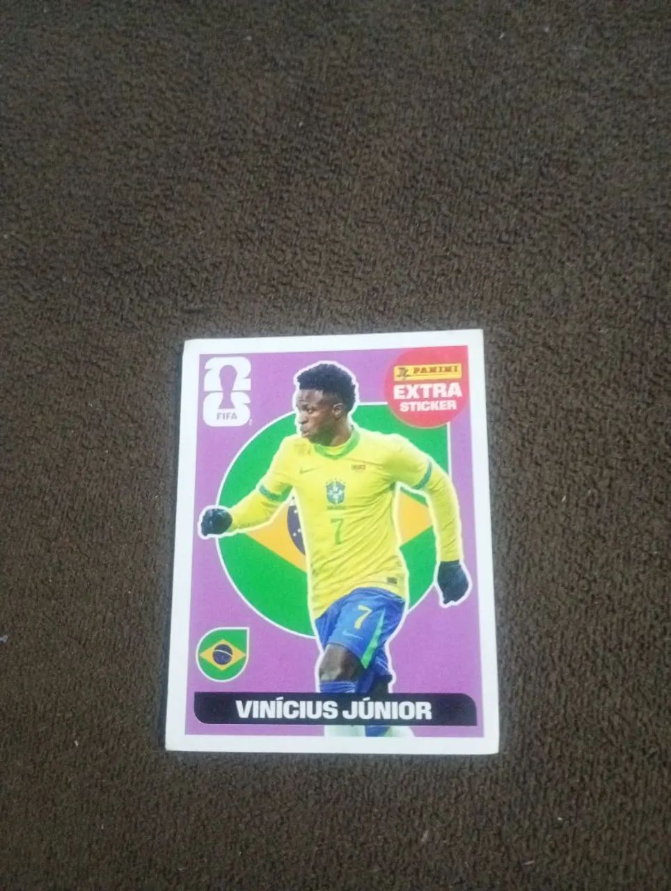 Vini Jr extra sticker, FIFA word Cup 2026