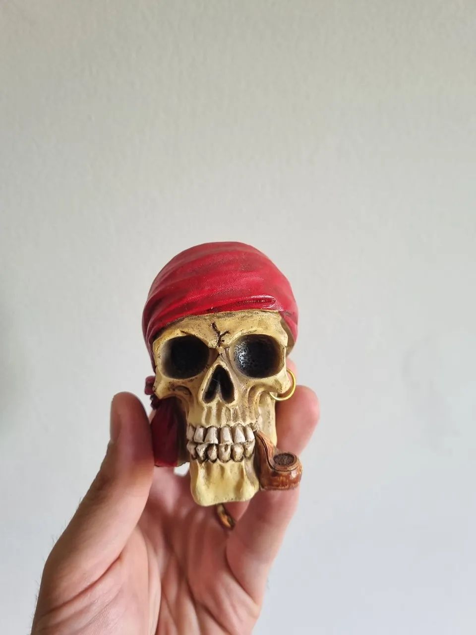 Caveira pirata decoração