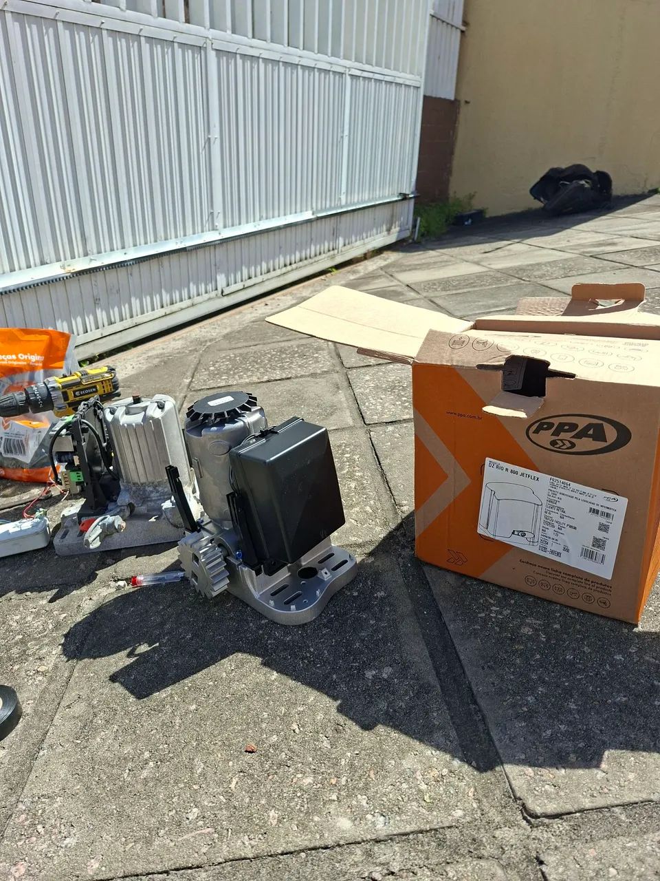 MANUTENÇÃO MOTOR PORTÃO TODOS.