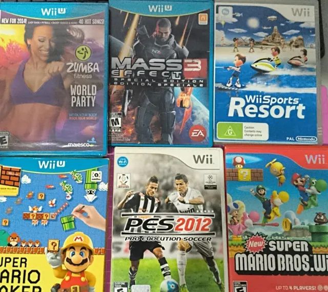 Kit jogos Wii e Wii U - Foto 2