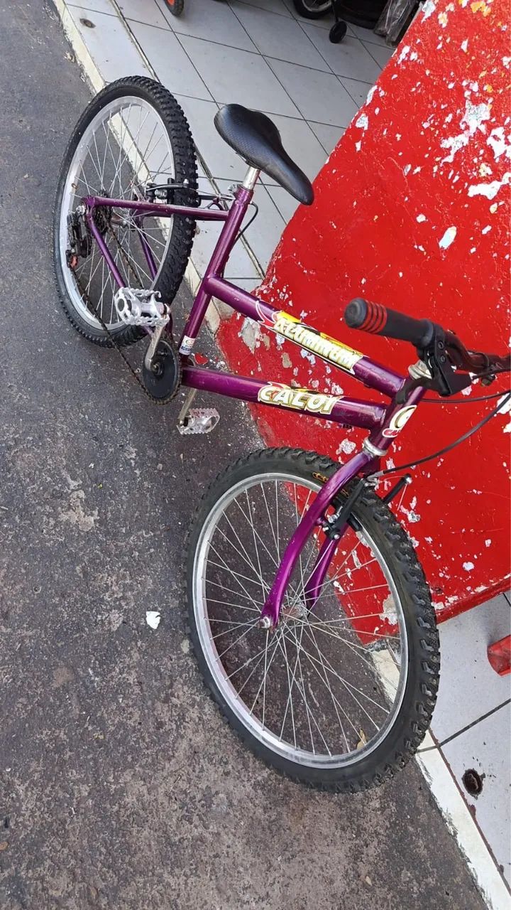 Bicicleta aro 24 caloi - semi nova! 