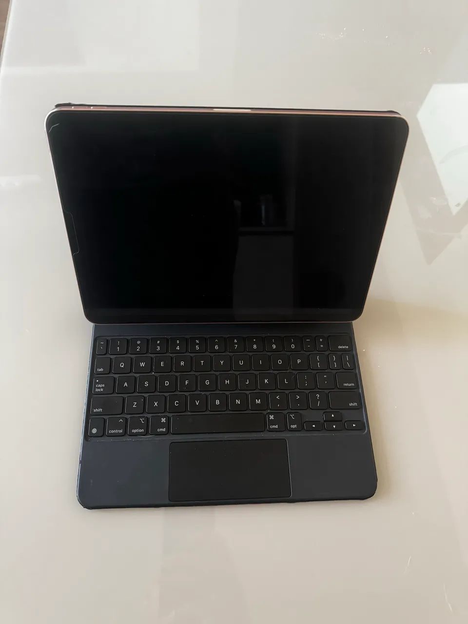 iPad Air 4 rosa 256gb com Magic Keyboard  - Foto 3