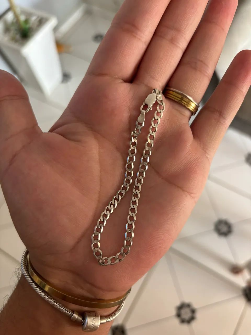 Pulseira de prata  - Foto 2