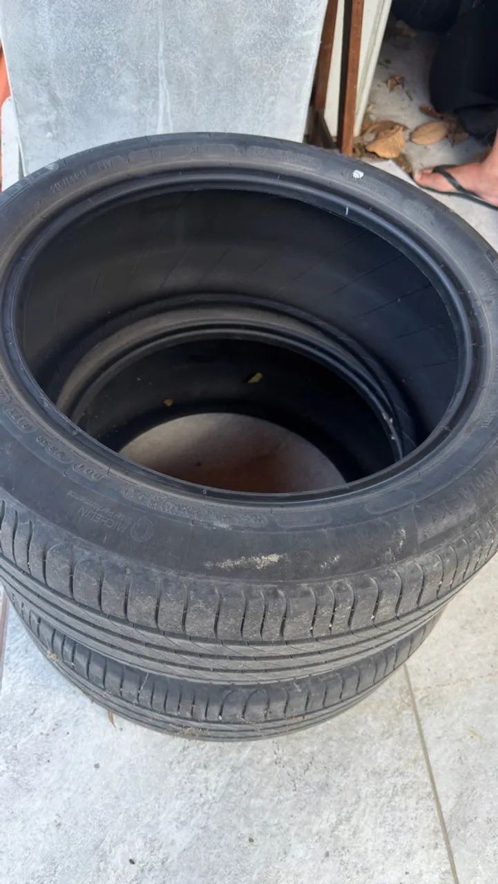 2 PNEUS SEMINOVOS ARO 17 MICHELIN - Foto 5