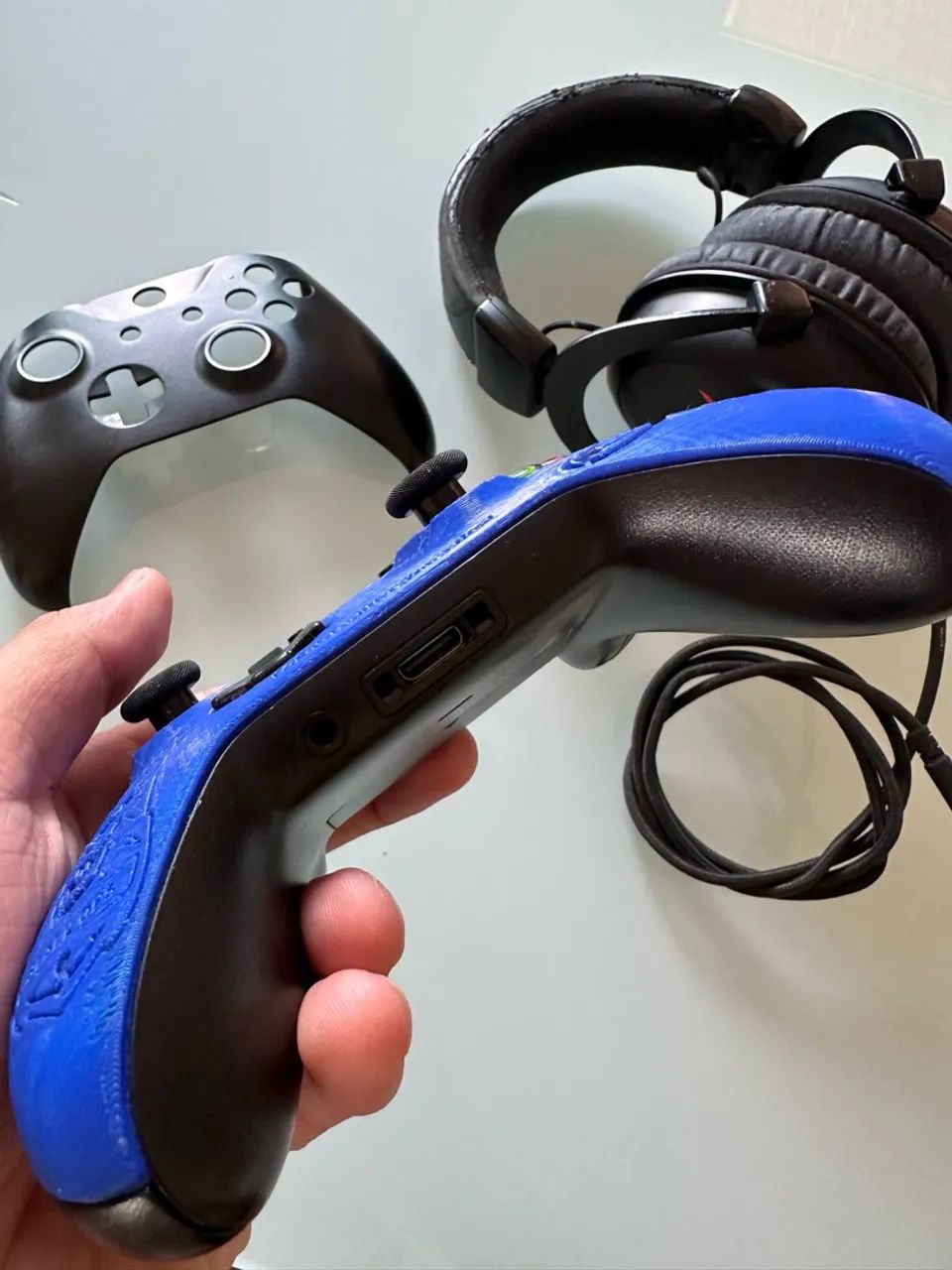 Controle Xbox One S + Fone Hyperx - Foto 3