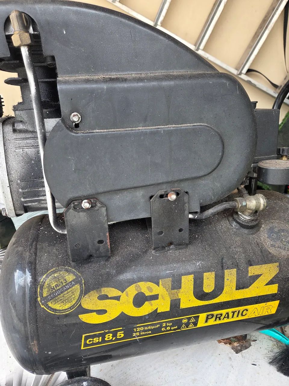 Compressor de ar 25 litros 2hp