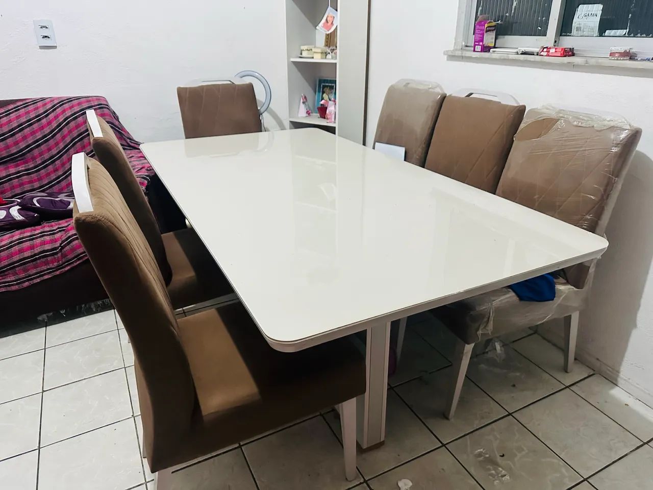 Mesa 6 lugares seminova - Foto 2