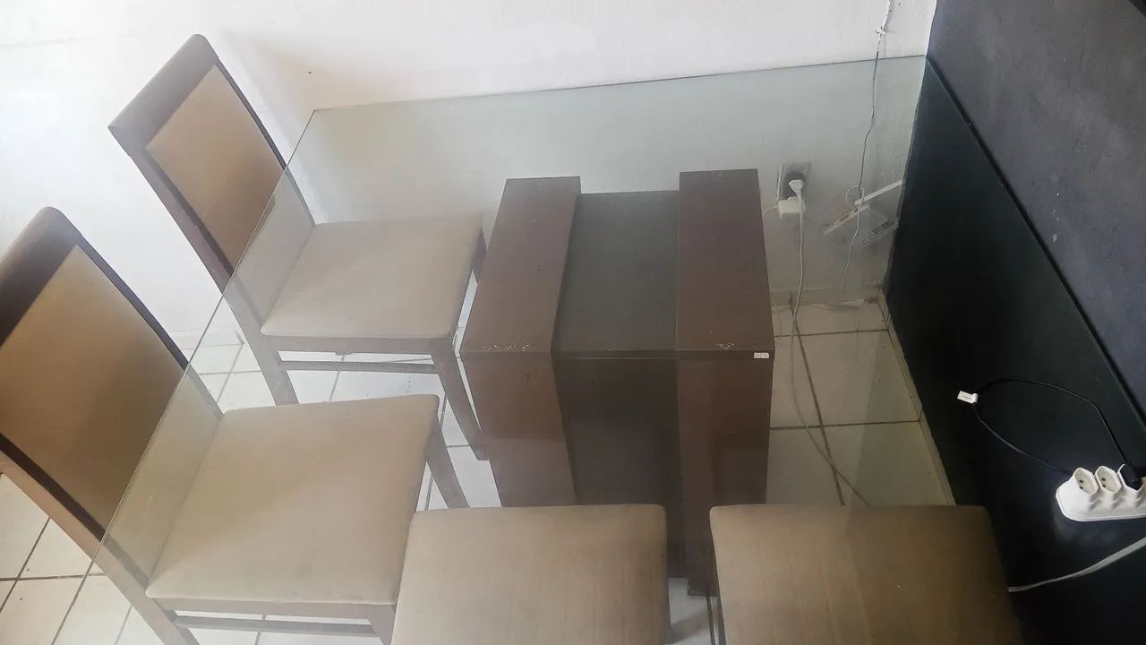 Mesa De Jantar Com 5 Cadeiras  - Foto 4