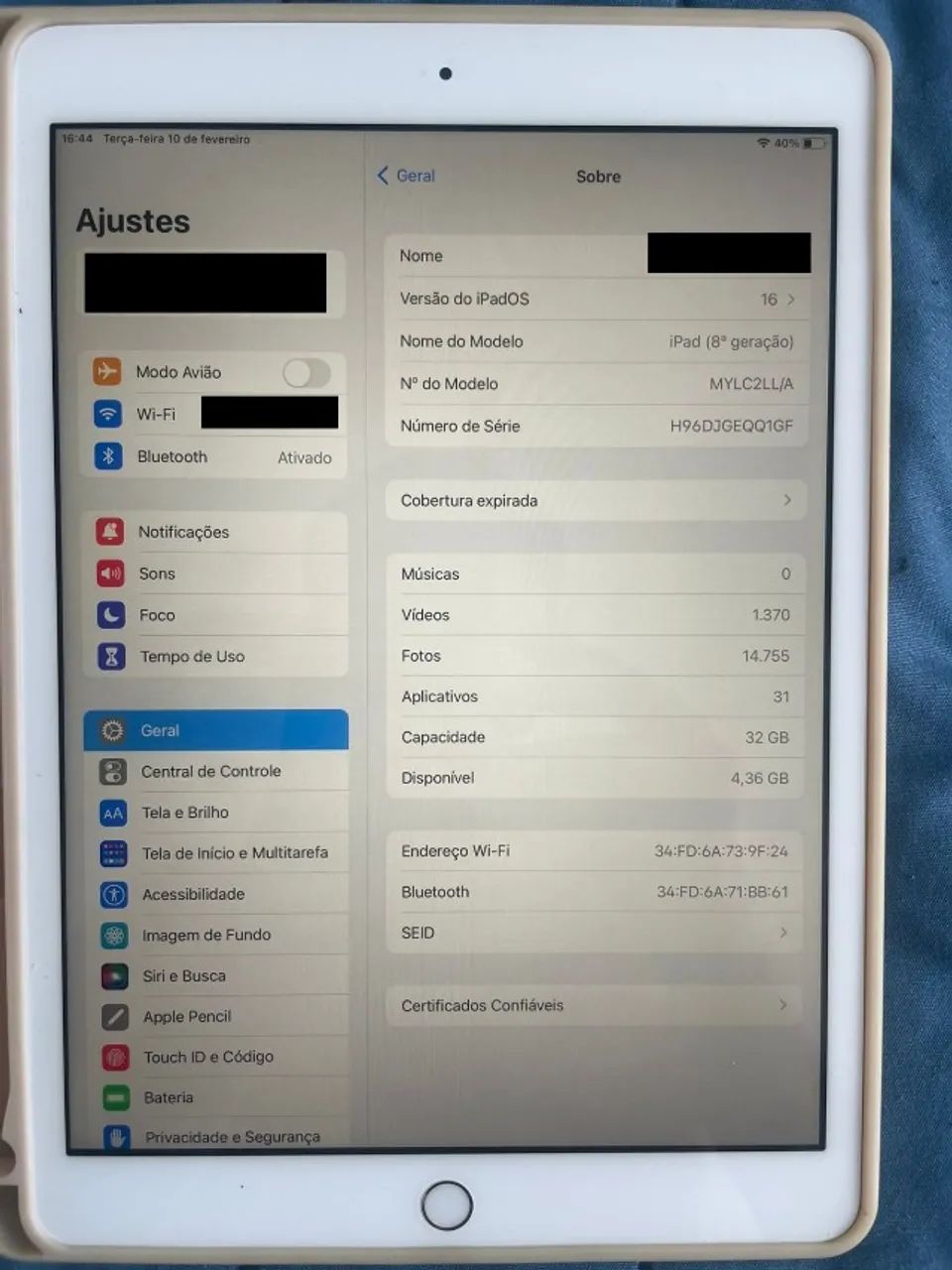 Ipad 8º Geração 32 GB - Foto 2