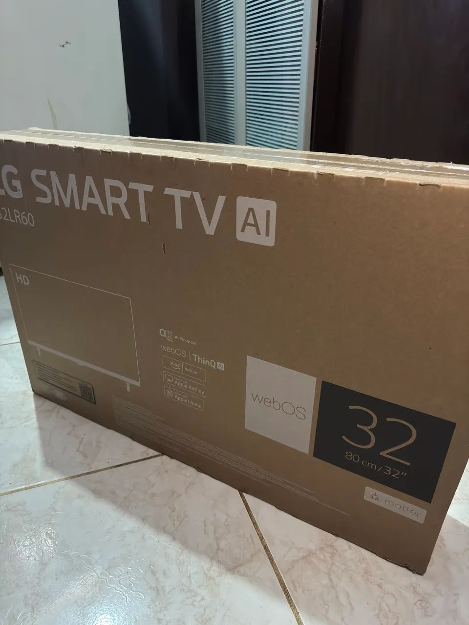 LG SMART TV AI 32? - Lacrada na Caixa - TVs - Santa Isabel, São Gonçalo ...