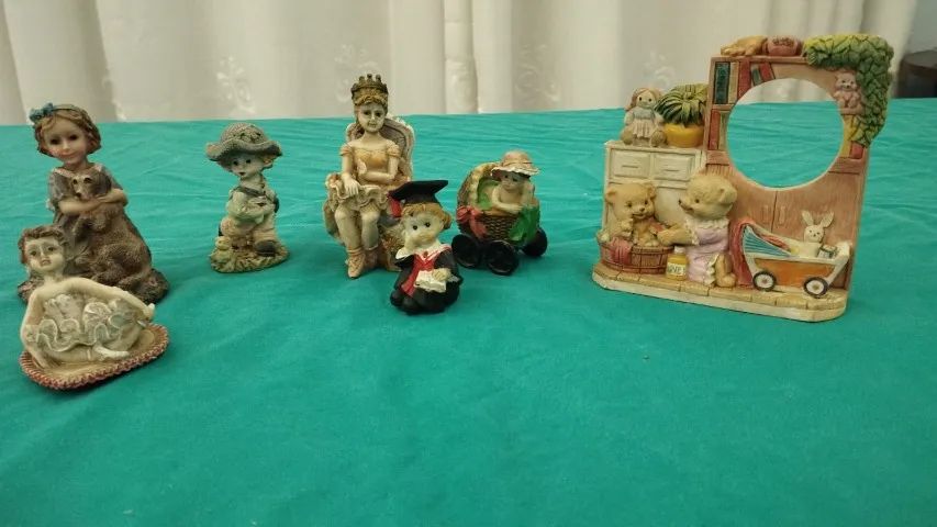 Antigos e charmosos bibelôs decorativos e colecionáveis - Foto 4
