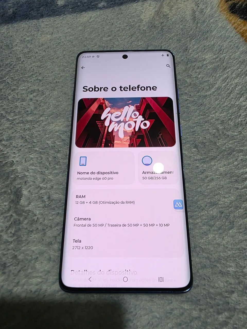 Motorola Edge 60 pro 256 GB