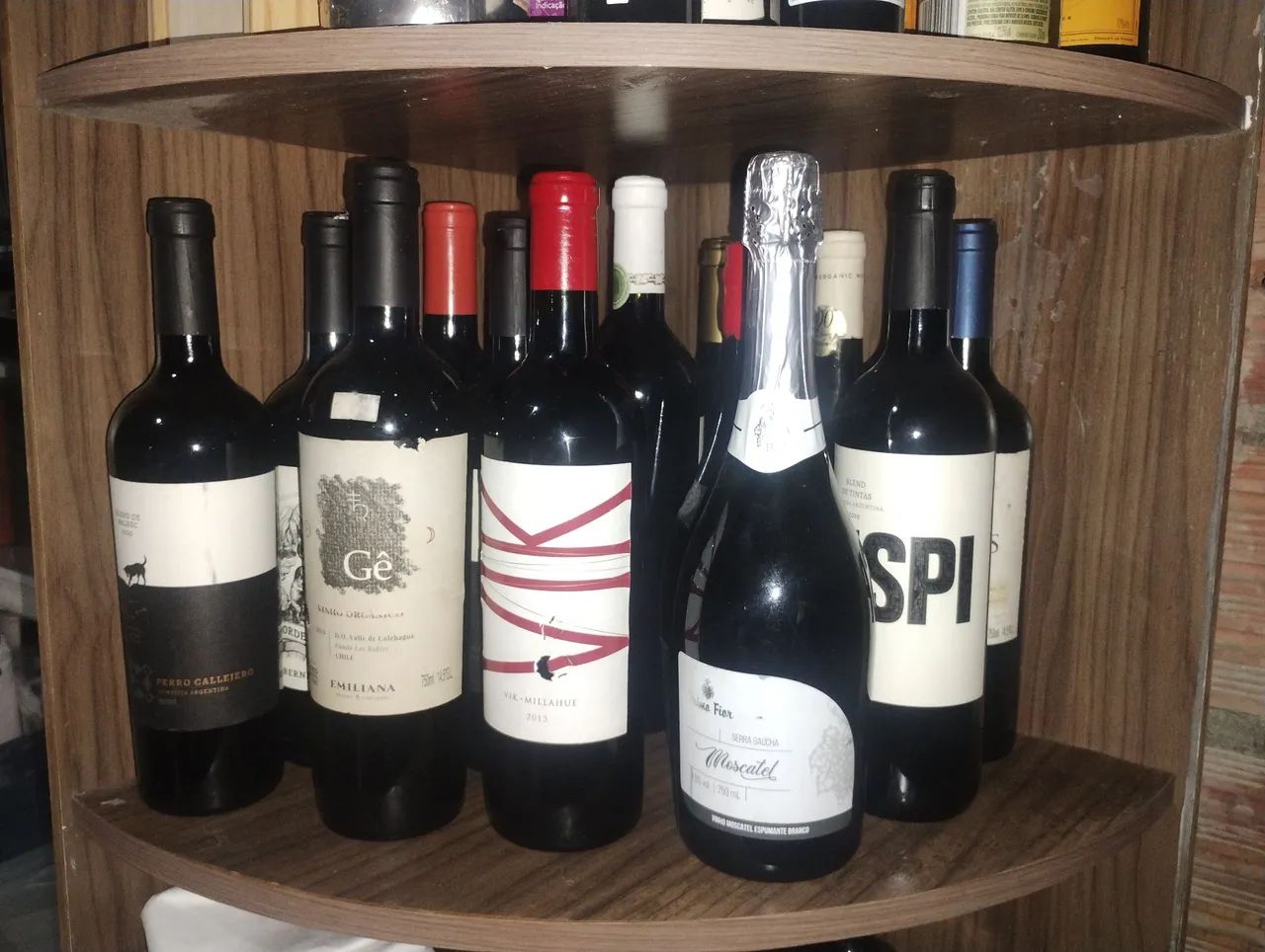 Vinhos variados 