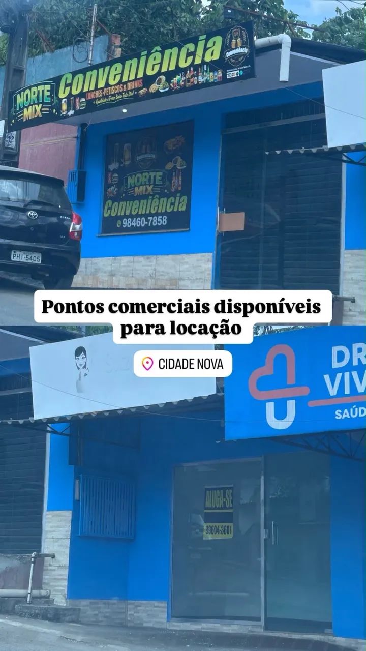Aluguel de ponto comercial - Cidade nova 