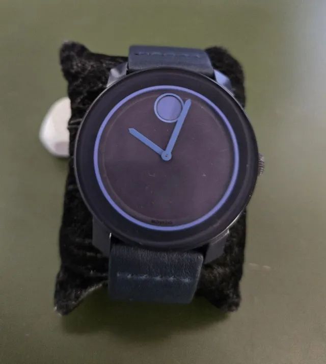 relógio movado bold azul