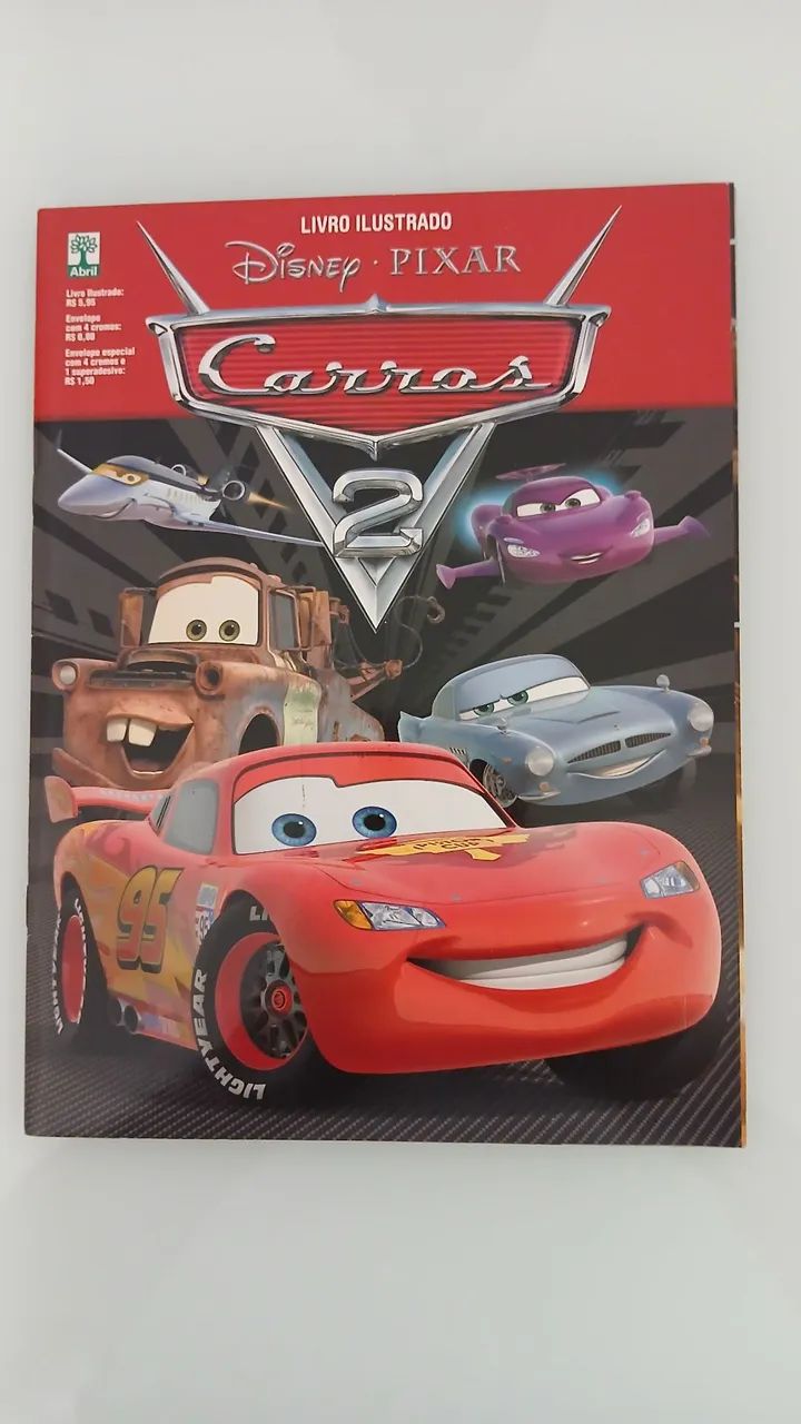 Álbum de Figurinhas - Carros 2 da Disney Pixar