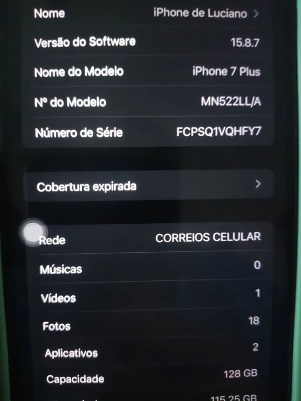 iphone 7 plus 128gb preto - Foto 4