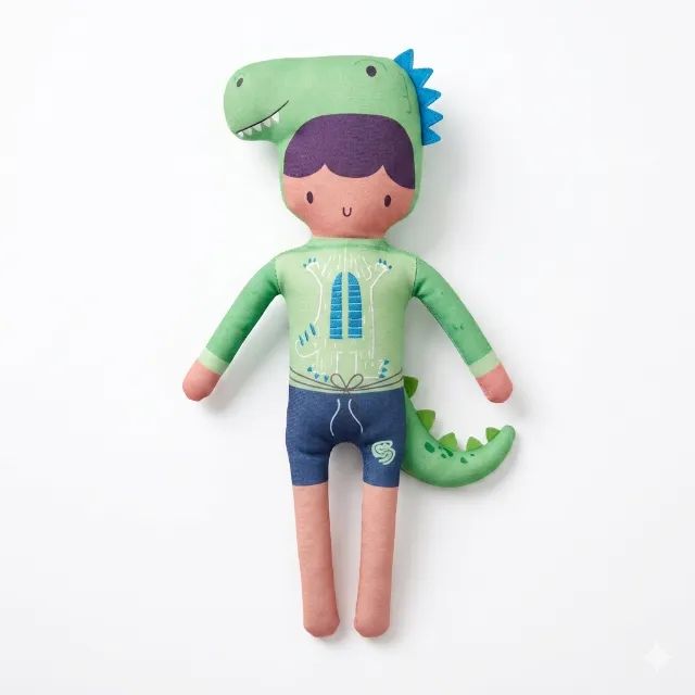 boneco de pano aphabeto