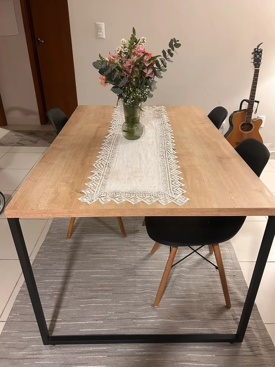 Mesa MDF 4 lugares - Foto 4